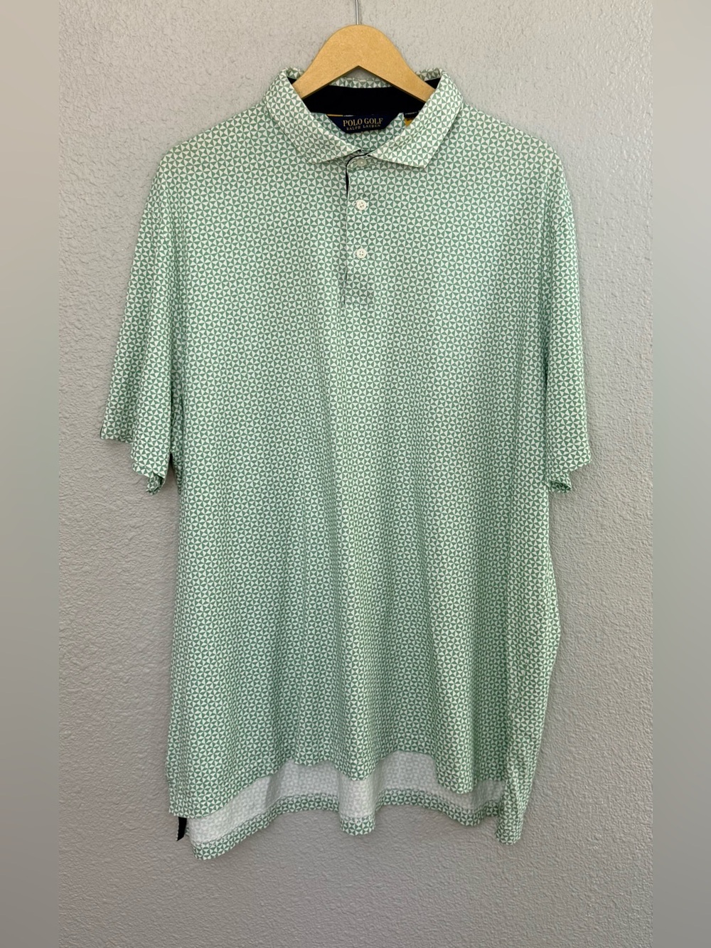 Ralph Lauren Polo Golf | Geometric Performance Golf Polo | Size XXL